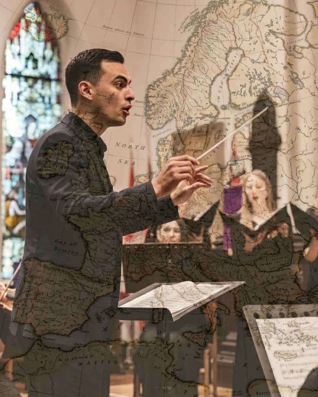 Europe 2026 choral residency tour artwork